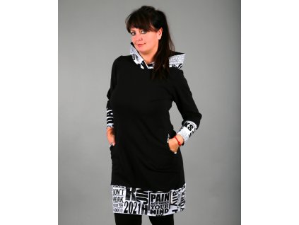 MIKINOVÉ ŠATY NOVINOVÉ DANA