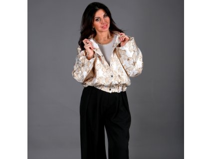 JARNÍ KVĚTINOVÁ BUNDA