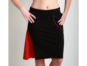Dámská sukně černočervená, Katy Yaksha fashion