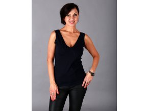 Tílko Timeles elegance tmavě modré