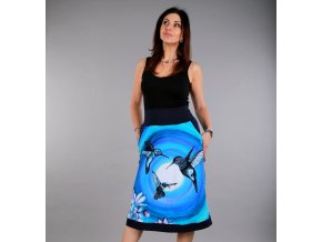 DÁMSKÁ SUKNĚ  KOLIBŘÍKOVÁ ÁČKOVÁ KATY YAKSHA FASHION