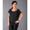 MARINA T-SHIRT Antracitové KATY YAKSHA FASHION