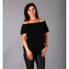 MARINA T-SHIRT Černé Katy Yaksha fashion
