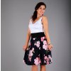 Sukně Rozkvetlá s 3D květy Katy Yaksha fashion