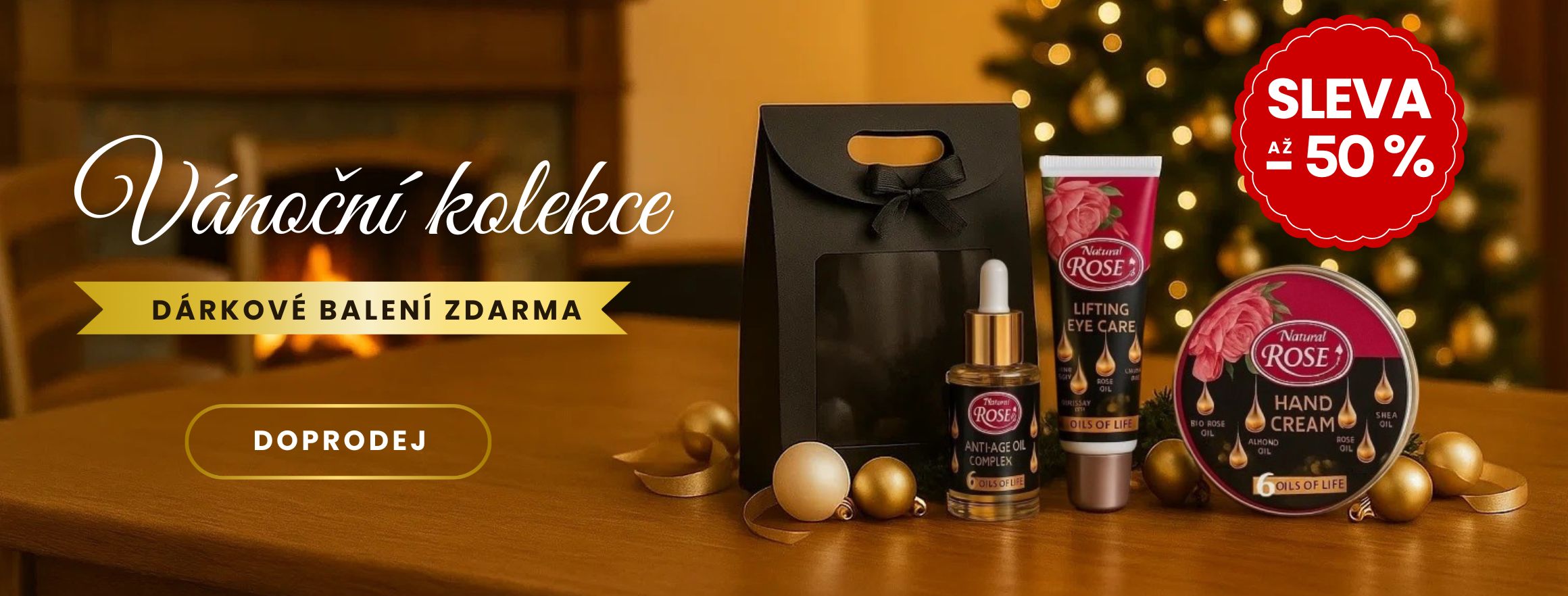 Vánoční kolekce - dárkové balení zdarma- desktop
