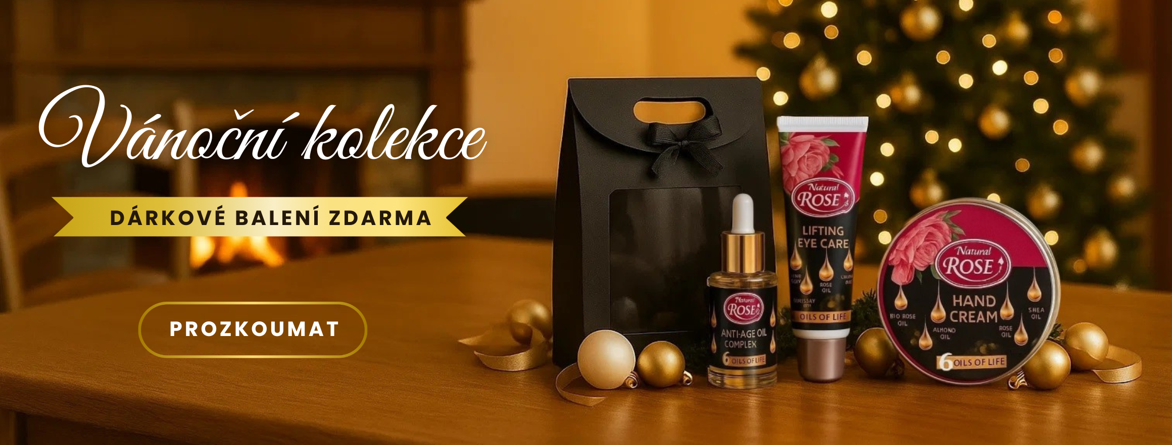 Vánoční kolekce - dárkové balení zdarma- desktop