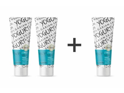 Set 2 + 1 zdarma BULGARIAN YOGURT SKIN hydratační krém na ruce