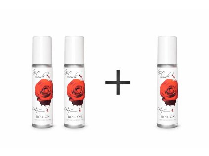 Set 2 + 1 zdarma ROSE TOUCH roll-on