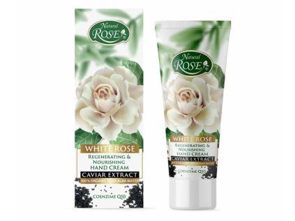 WHITE ROSE Moisturizing & Regenerative krém na ruce, 75 ml