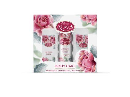 NATURAL ROSE Body Care Set