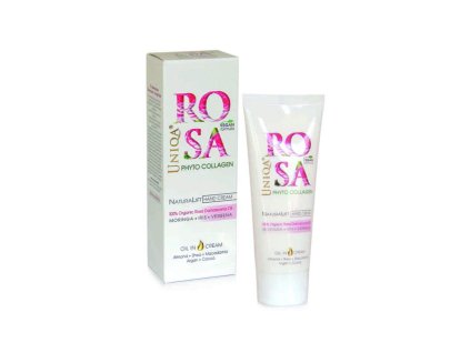 ROSA UNIQA phyto collagen vegan liftingový krém na ruce, 75 ml