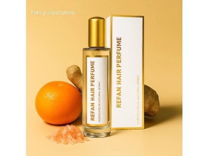 Dámský vlasový parfém REFAN W335 s květinově-orientální vůní, 50 ml