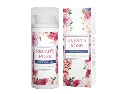 REFAN’S ROSE mycí gel na obličej, 100 ml
