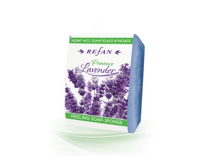 Peelingová mýdlová houba Provence Lavender, 75 g