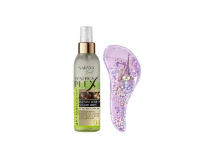 Set kondicionér MAKADAMIE + KERATIN a dětský hřeben