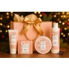 Vánoční dárková sada pro ženy s vůní magnolie a okvětními lístky růží
