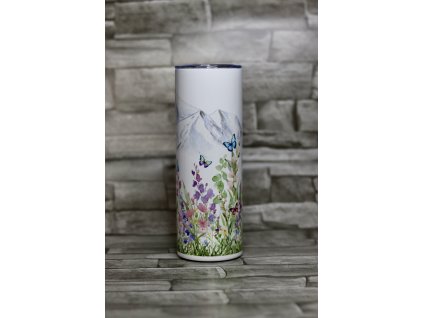 Termokelímek-Hory s květinami