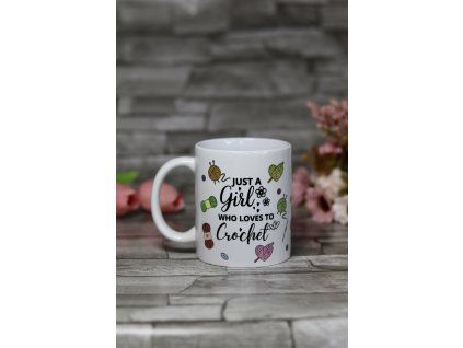 Hrnek- Háčkování