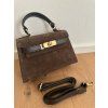 Crossbody Mini-K semiš