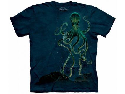 Tričko Zelená chobotnice - Octopus