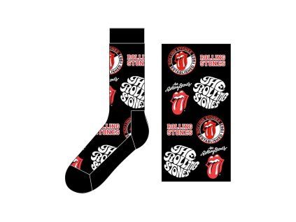 Ponožky Rolling Stones - Logos