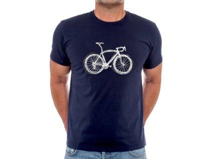 Tričko Just Bike - navy