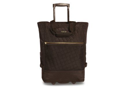 PUNTA Wheel Classy nákupní taška - černá - 33L