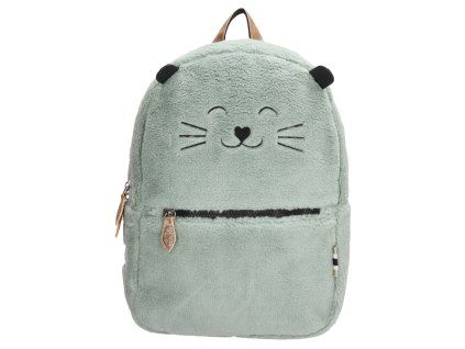 ZEBRA dívčí plyšový batoh - mint