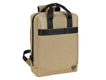 Minnie Mouse USB batoh na notebook 13,3" - béžový