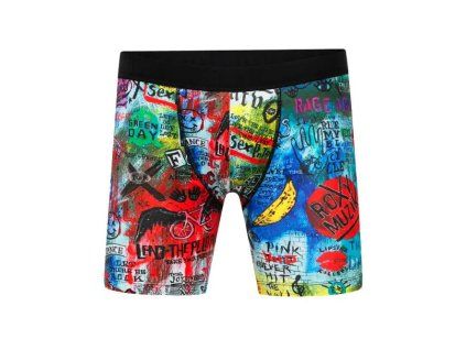 Cycology pánské boxerky Rock N Roll - černá