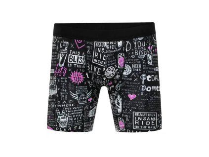 Cycology pánské boxerky Grafffity Performance - černá