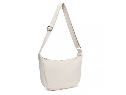 Minimalistická voděodolná crossbody taška - béžová