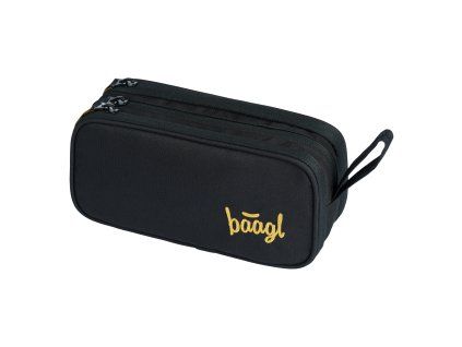 BAAGL Studentský penál etue Big Black - černý