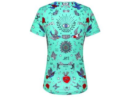 Dámské technické cyklistické tričko - Tattoo