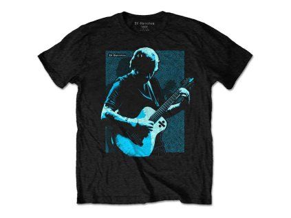 Ed Sheeran bavlnené tričko Chords - černá