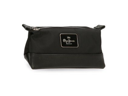 Malá kosmetická taštička Pepe Jeans Christine - černá