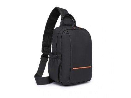 Ultra-tenká voděodolná sling taška Kono - černá