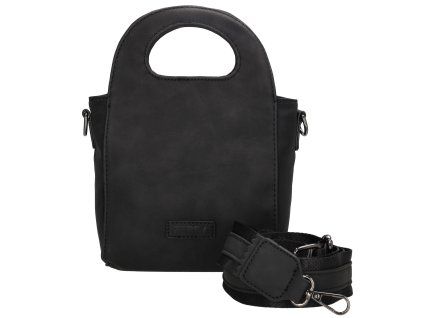 Malá stylová kabelka - Selene - Zebra Trends - 2 L - černá