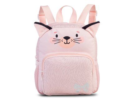 Dětský batoh Fabrizio Kočka - růžový - 5 L