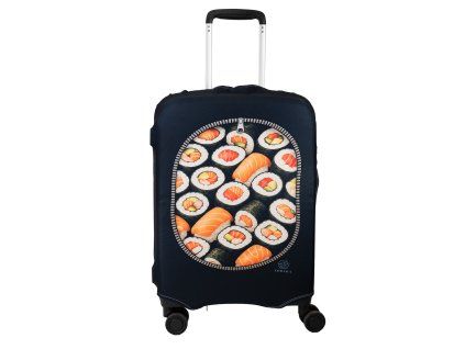 Elastický obal na kufr - “Kufr plný sushi” - Abbara