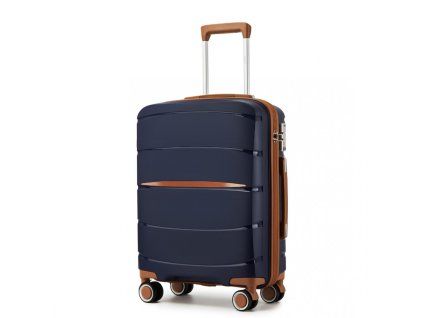 Moderní kabinový kufr Kono - PP - navy - 38 L