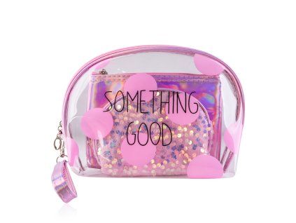 Sada 3 kosmetických taštiček "Something Good"