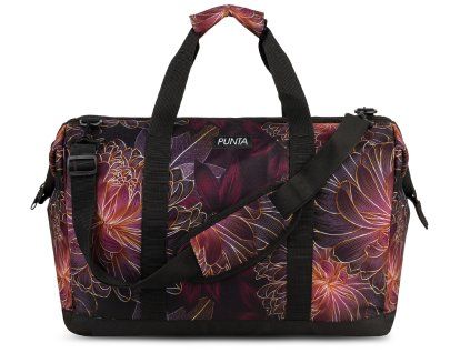 Punta weekend cestovní taška - 27L - černá/azalka