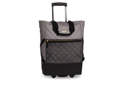 PUNTA Wheel Classy nákupní taška - šedá - 33L