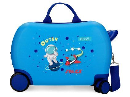 Dětský kufřík na kolečkách - odražedlo - Outer Space - 24,5 L