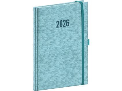 Týdenní diář 2026 Rivoli - světle modrý