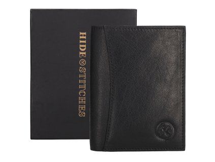 Pánská peněženka Hide & Stitches Da Vinci - černá