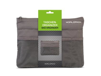 Organizér do kabelky/batohu Worldpack - šedý