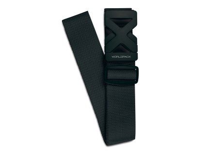 Bezpečnostní popruh na kufr Worldpack - černý