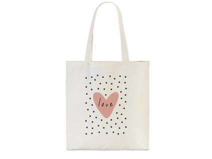 Textilní taška Punta Trendy Love - 13 L